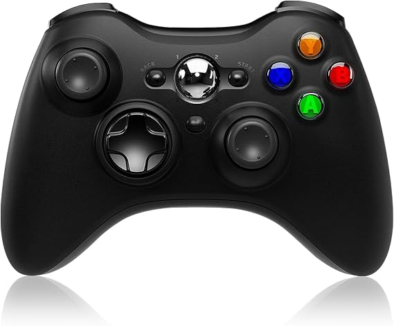 Xbox Controller Wireless Compatible with Xbox One S/X/Xbox Series S/X | Xbox One Controller with 2.4GHz Wireless Adapter,with 3.5mm Headphone Jack,Black
