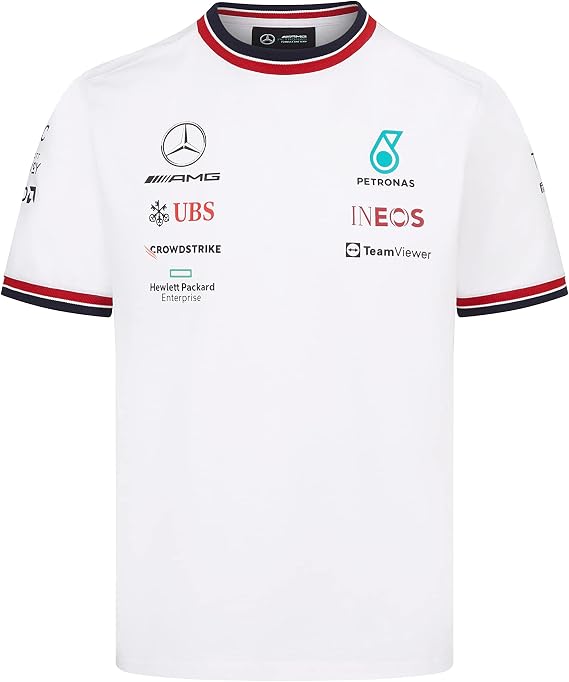 MERCEDES AMG PETRONAS Formula One Team - Official Formula 1 Merchandise Collection - 2022 Team Jerseys