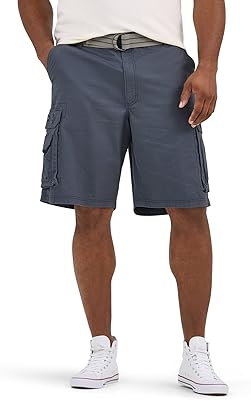 Lee Mens Big & Tall New Belted Wyoming Cargo Short