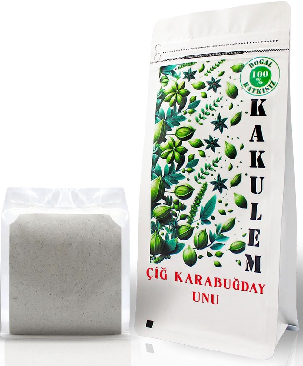 Cardamom GLUTEN-FREE CERTIFIED Raw Buckwheat Flour Grechka Flour 1 KG