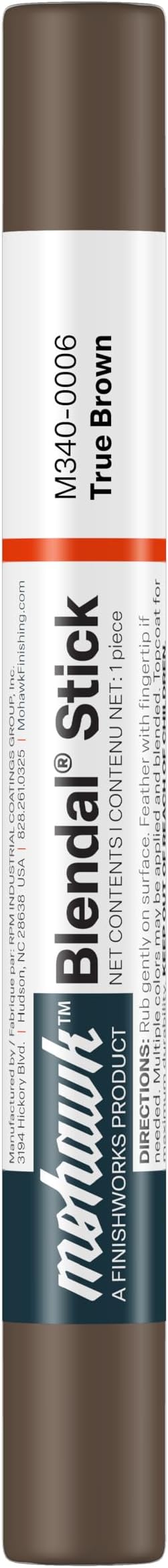 Mohawk Finishing Products Blendal Wood Finish Color Stick, True Brown M340-0006, 1 Count