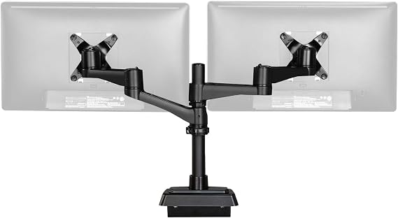 Vari Dual Monitor 180 Degree Black