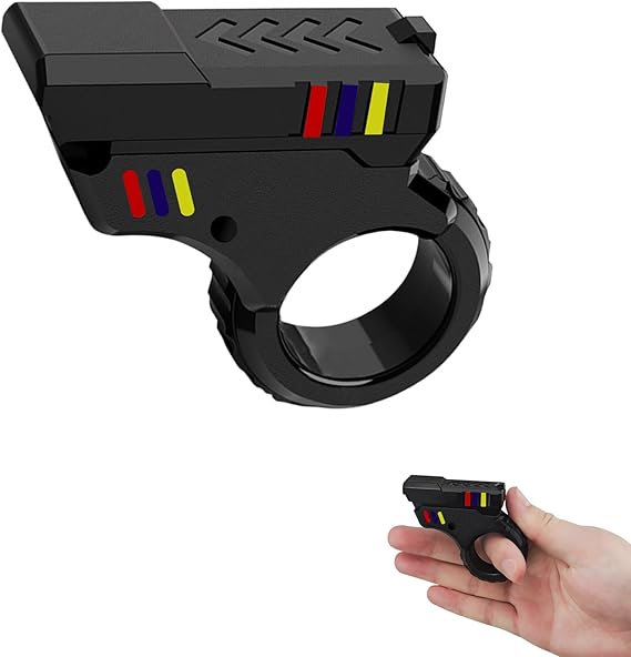 Fidget Slider Gun Toy - 3D Printed Zoom Gun Fidget Toy, Stress Relief Toys, Adult Fidget Gadgets, Fidget & Finger Toys, Portable Fun Anxiety Pressure Relieving Toy for Autism Adults (Multicolor）