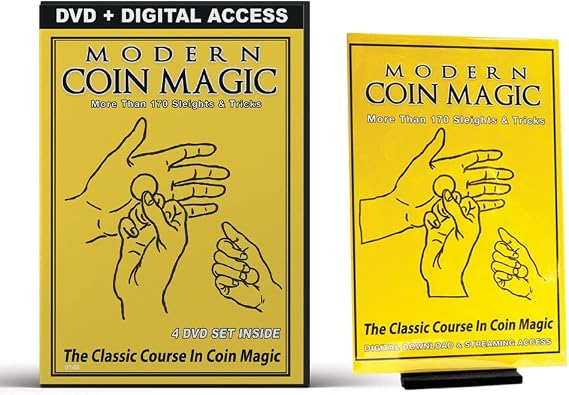 Magic Makers Modern Coin Magic 170 Coin Tricks Kit