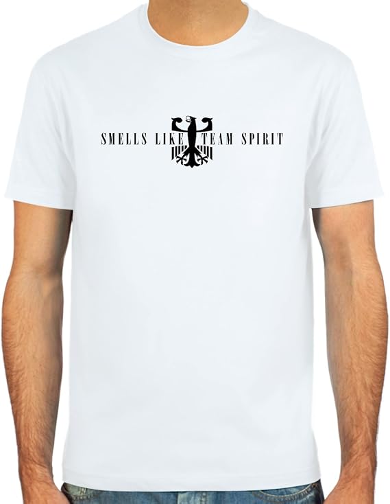 SpielRaum T-Shirt Germany, Smells Like Team Spirit I, Fußball Kult