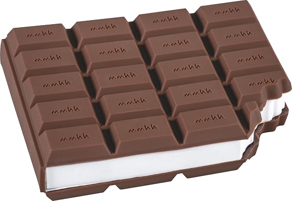 Brunnen 1027348 Self-Adhesive Notepad 100 Notes 10 x 9 cm Chocolate-Style