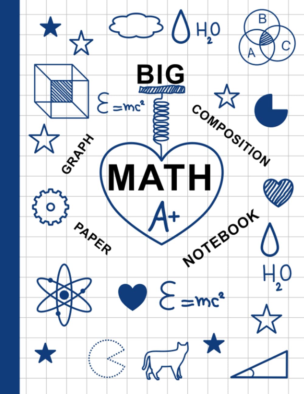 Large Print Graph Paper Notebook for Kids - Math Philippines | Ubuy