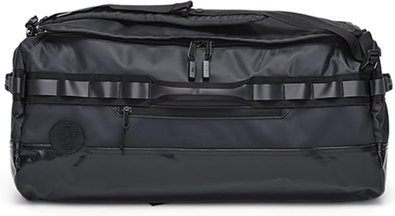 Baboon to the Moon Go-Bag Big Duffle Bag | 60L Large Travel Bag Lightweight, Detachable Straps, Durable, Water-Resistant, Stylish, Compact for Men and Women (Black)