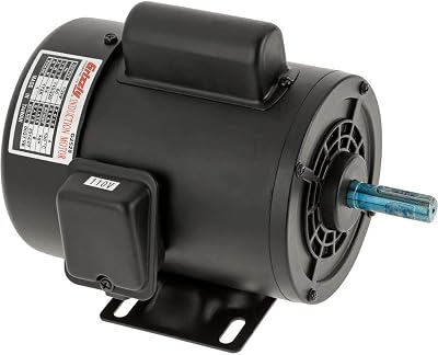 Grizzly Industrial G2528 - Motor 1/2 HP Single-Phase 1725 RPM TEFC 110V/220V