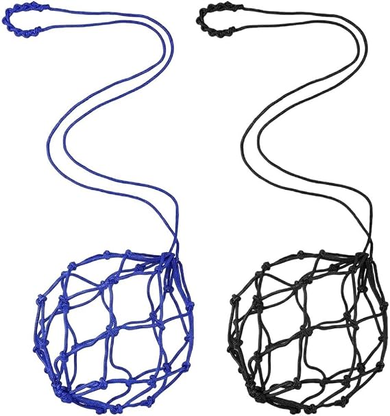 2pcs Adjustable Football Kick Trainer for Kids Adults, Ball Locked Net Improves Kick/Throw/Control Skills, Training Gifts for Soccer Practice