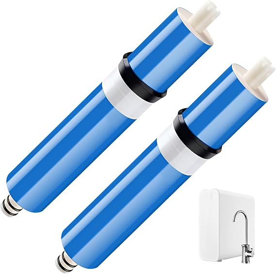MC1 Reverse Osmosis Membrane 50GPD 11.75 x 1.75 Replacement Filter for Reverse Osmosis System Fits Standard Undercounter RO Drinking Water Filter Systems High Performance RO Membrane for Clear