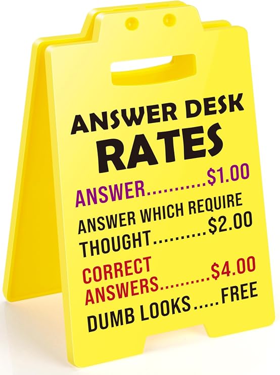 MBL Funny Gag Office Decor - Fun Desk Decor Cubicle Accessories Supplies