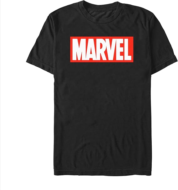 Marvel Mens Marvel Comics Simple Classic Logo T-shirtT-Shirt
