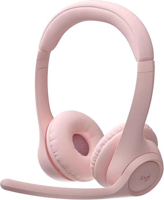 Logitech Zone 300 Wireless Bluetooth Headset with Noise Canceling - Rose