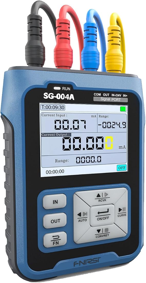Industrial Test & Calibration Tool SG-004A, 0-24V/4-20mA MultiSignal Generator for Transmitter, Instrument & Control Loop Debugging