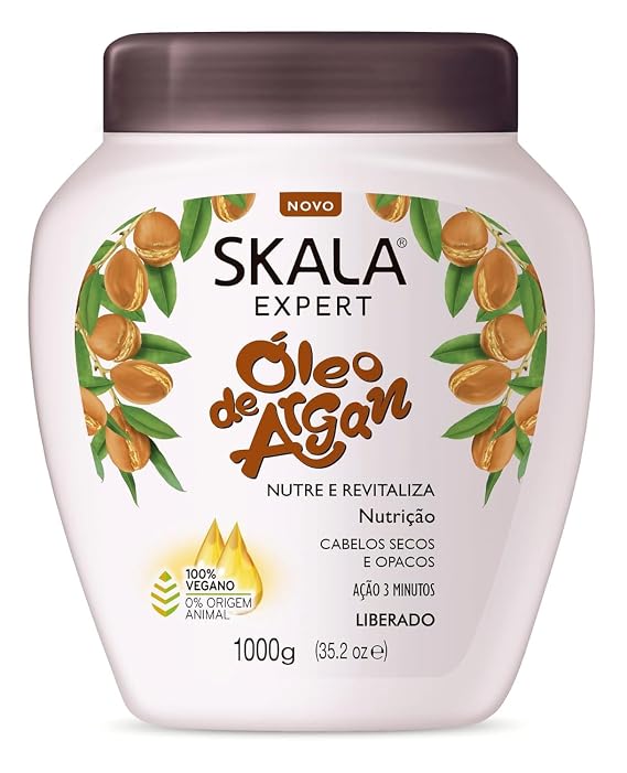 Skala Oleo De Argan Marroquino, Rapido 3 Minutos 1kg 35.2 Oz by Skala
