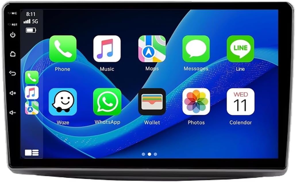 Android 13 Car Stereo 9" Touchscreen for Alfa Romeo MiTo 955 2008-2016 Car Radio Support Sat Navi WiFi 5G BT SWC RDS GPS with Wireless CarPlay Android Auto USB Backup Camera(U900 8+256GB)