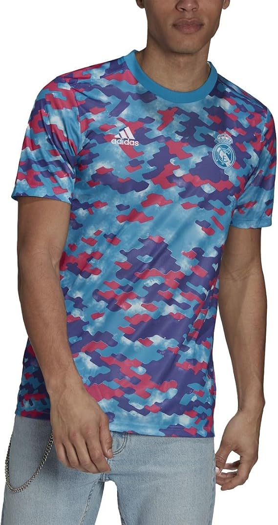 adidas Men's 2021-22 Real Madrid Pre-Match Jersey