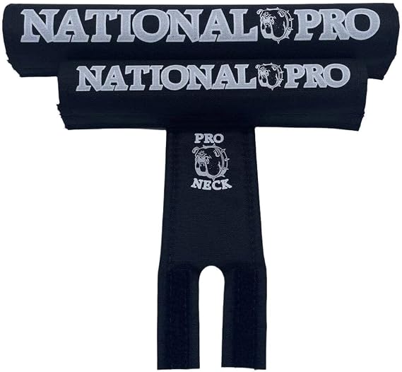 National Pro BMX Pad Sets by Flite Black and Grey 1" top Tube Diameter