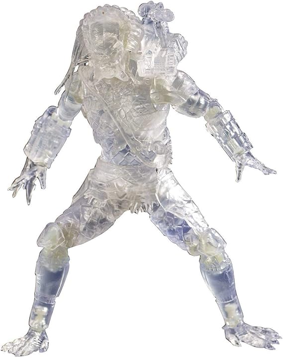 Predator (1987): Invisible Jungle Hunter 1:18 Scale Action Figure, Multicolor