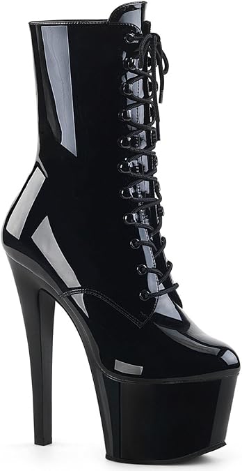 Pleaser SKY-1020 Blk Pat/Blk