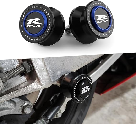 Motorcycle Swingarm Spools Fit For GSX-R600 GSX-R750 GSXR 1000 1100 1300 2023 2024 2025 Rear Frame Stand GSXR 125 150 250 300 Swingarm Spools Frame Sliders Accessory GSXR Accessories BE