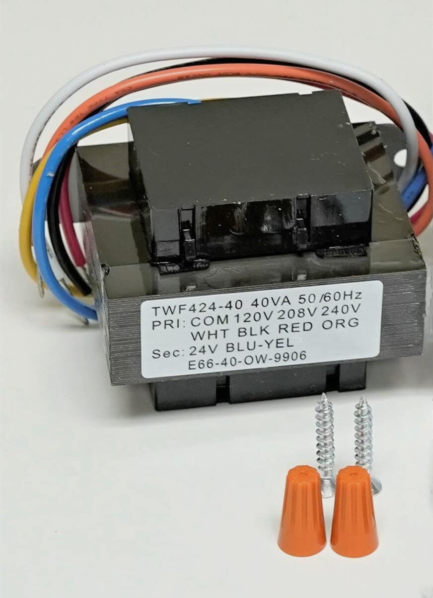 40VA Transformer Primary 120, 208, 240V Volt 24V Secondary HVAC Furnace