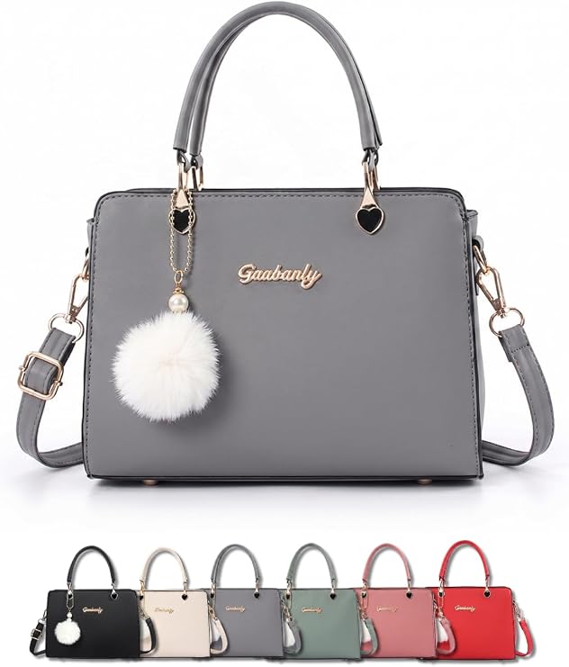 DESAFIANTE Women's Shoulder Bag, Handbag, Satchel, Shoulder Bag, Crossbody Bag, Heart Design for Adult Women