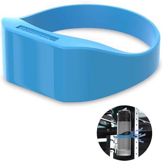 Magnetic Water Bottle Holder for Gym - Attach to Most Metal Equipment, Sports Water Bottle Holder with Carabiner Clip for Backpack, Hiking, Camping - Outdoor Activities Gear