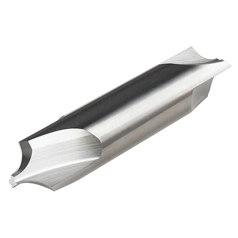 Micro 100 CRE-187-060 Corner Rounding End Mill - Double-Ended, .060" Fl, .060" Radius, .005" Max Lead-in Lenght, 3/16" Shank Dia, 2" OAL, Uncoated