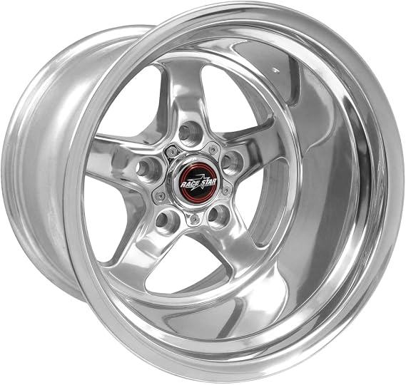 Race Star - 92 Drag Star 15x12.00 5x4.75bc 4.00bs Direct Drill Polished Wheel (92-512247DP)