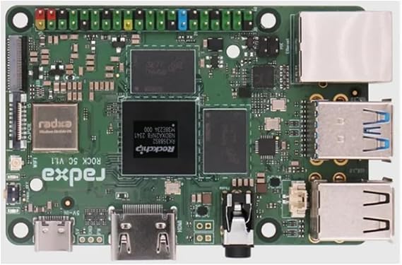 Radxa Rock 5C RK3588S2 LPDDR4x RK3588S2 オクタコア SBC ボード 2GB RAM付き