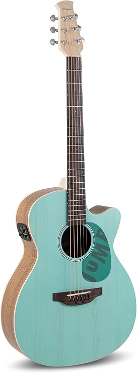 Applause Electric Guitar Jump OM Cutaway Electro Celeste AEO-69-T