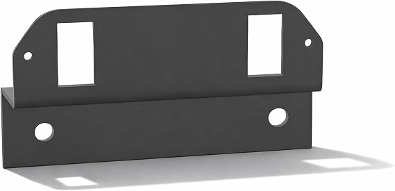UBL Feniex T3 Window Mount Bracket - Black Powder Coated Aluminum
