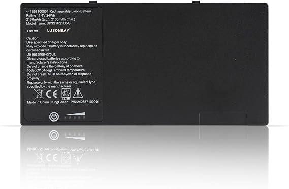BP3S1P2160-S New Laptop Battery for Getac F110 Tablet G8M3X2 441857100001 P/N:24285710000