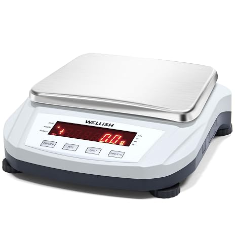 Lab Scale 5000g/0.1g High Precision Digital Scale Analytical Balance Electronic Scale for Kitchen Lab Weighing