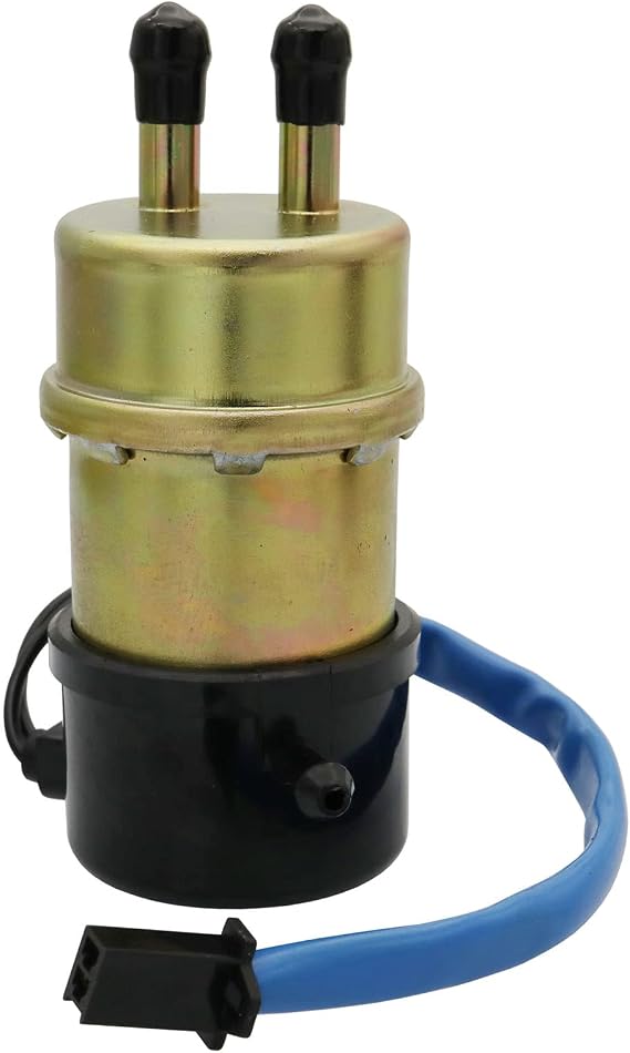 12V Heavy Duty Metal 8MM Fuel Pump is compatible with Honda VT750C VT750CD VT750DC Shadow ACE 750 1998-2003 Replaces 16710-MBA-612 16710-MBA-611 V65 V45 Magna