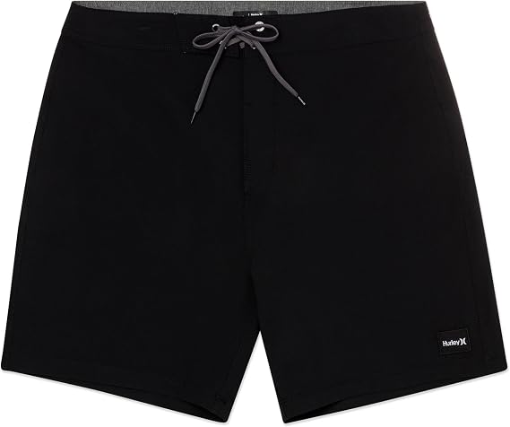 Hurley Men's Phantom 4-Way Stretch 7" Inseam Boardshort, 18" Outseam, Quick Dry Swim Trunks