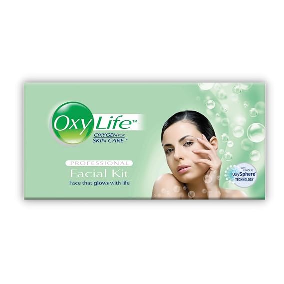 Oxylife Professional Facial Kit with Unique Oxysphere Technology - Oxygen for Skin Care