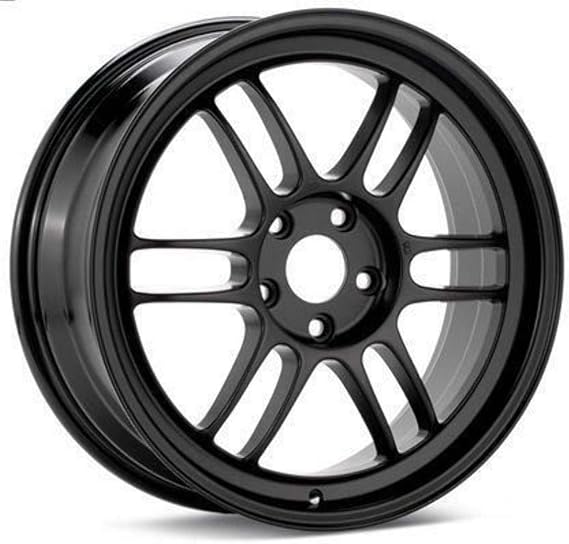Enkei RPF1 (16 x 7, 4 x 100) 43mm Offset, Black, (1) Wheel/Rim