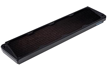 Alphacool Neos ST30 Full Copper X-Flow Radiator, 480mm, Quad Fan, Black
