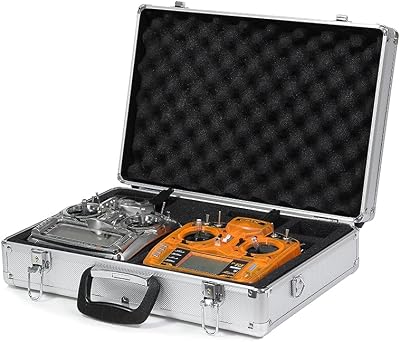 HUL Aluminum TwinDouble Transmitter Carrying Case