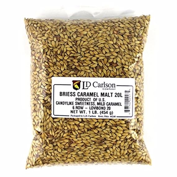 Briess 2-Row Caramel Malt 20L - 1 lb