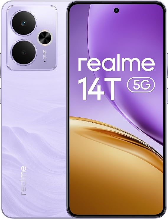 realme 14T Smartphone 5G 8+256GB Purple