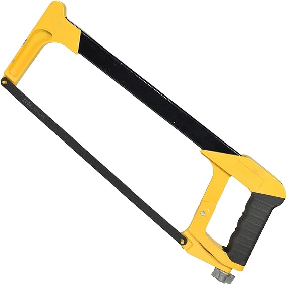 12" 300mm Heavy Duty Hacksaw Frame And Blade With 24 TPI Saw Cutter Cutting