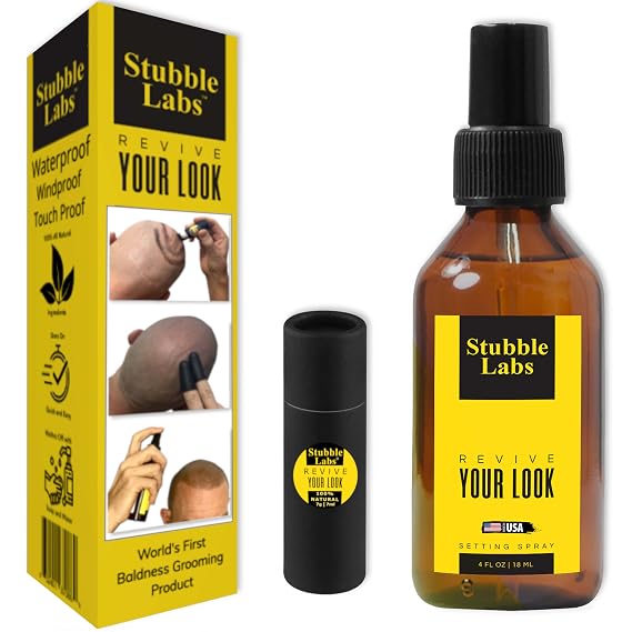 Just Landed! 2026 Bring Back Your Hairline with Revolutionary Stubble Labs Waterproof Natural Bald Spot Hairline Cover Up Hair Filler for Baldness Men & Women Superior to Hair Fibers Hair Loss Fix