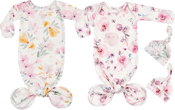 Newborn Knotted Gown