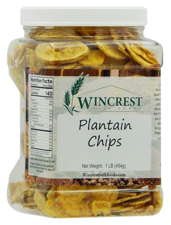 Plantain Chips - 1 Lb Tub