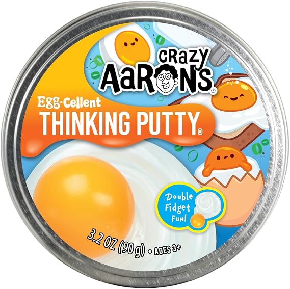 Crazy Aaron's Trendsetters Egg-Cellent Thinking Putty