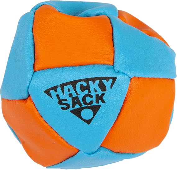 Wham-O Striker Hacky Sack 2.25" Footbag and Impact Hacky Sack 1.9" Foot Bag, for Beginners, Portable Lightweight